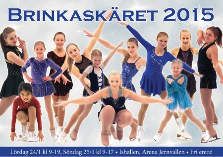 Affisch till Brinkaskäret januari 2015, bilder tagna av Maya Juuti-Åsberg, affisch gjord av Ann-Louise Kleen.